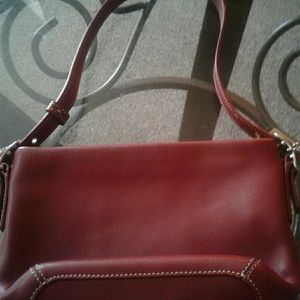 Vintage Coach Leather Bag